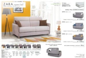 scheda tecnica letto aerre zara